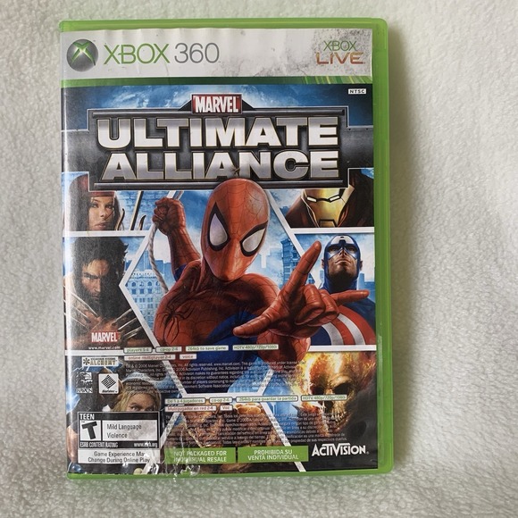 Marvel Ultimate Alliance Xbox 360 CIB & Forza Motorsport 2 Complete w/ Manual - Picture 11 of 14